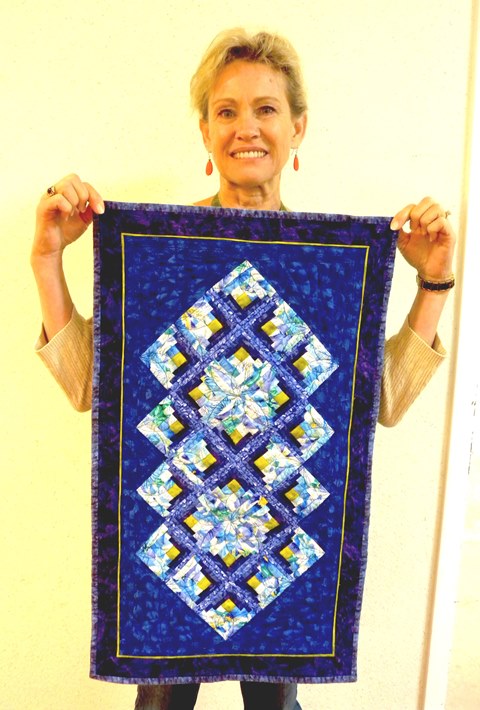 Linda Hooper - "Morning Glory" Wallhanging